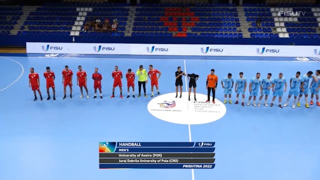 Day5 (M) Gazi v Shkodra 2022FISUCup handball