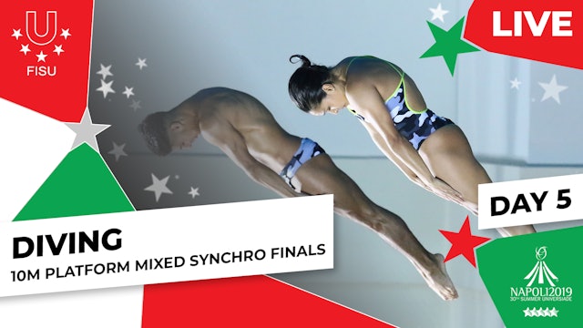 Napoli 2019 | Diving | Mixed | Finals | 10m Platform Synchro