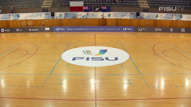 (W) Poland v New Zealand - Day 2 - 2022 FISU Championship Futsal