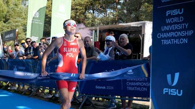 Gdansk 2024 FISU Championship Triathl...