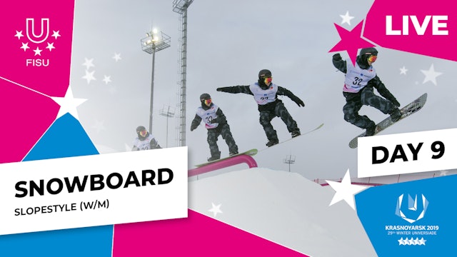 Krasnoyarsk 2019 | Snowboard | W/M | Slopestyle