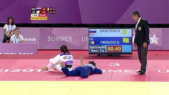 Taipei 20 17 | Judo | Women | -52kg | ITA v RUS