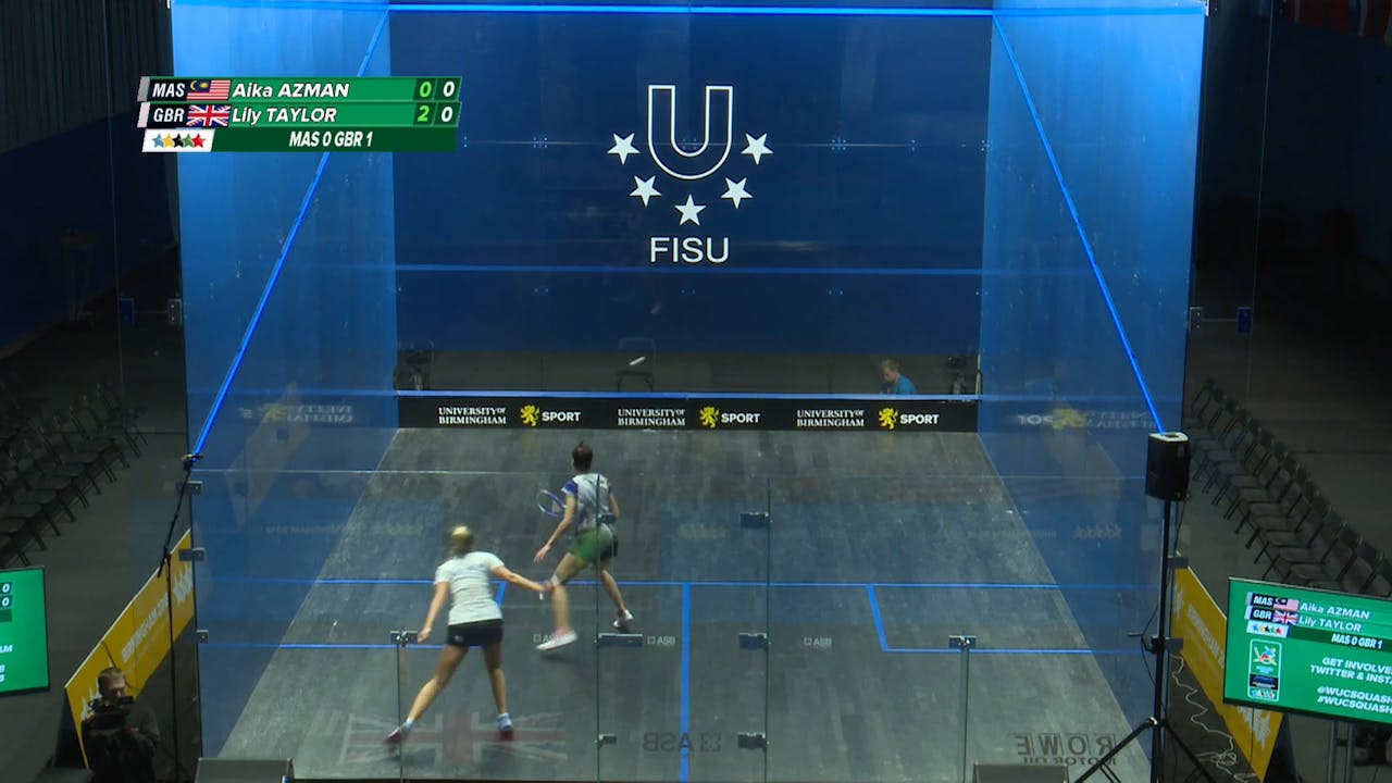 Birmingham 2018 Squash Team Final GRB v MAS Birmingham 2018