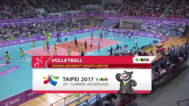 Taipei 2017 | Volleyball | Men | BRA v TPE