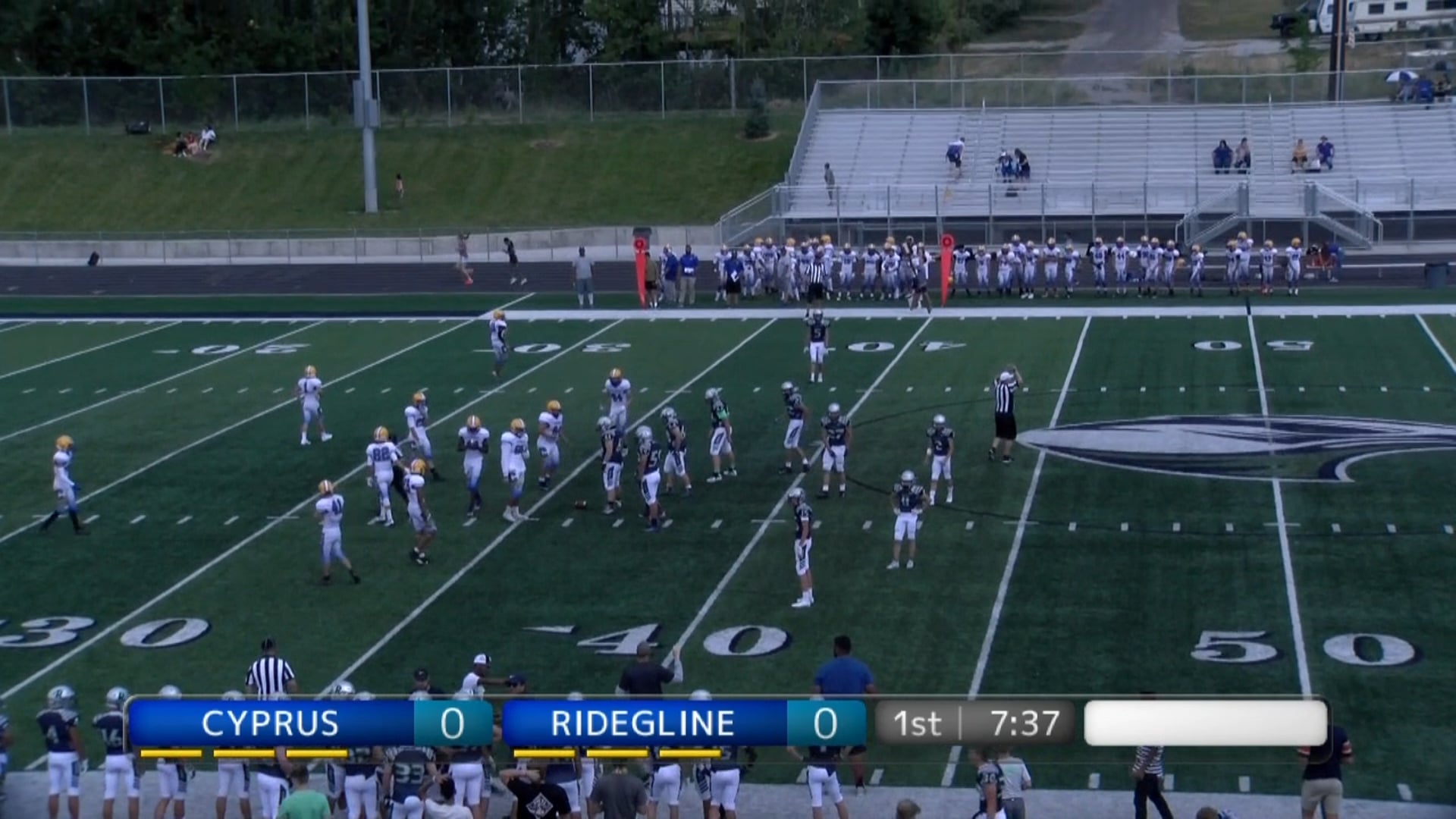 JV FOOTBALL CYPRUS VS RIDGELINE (GAME 8/15/2019)