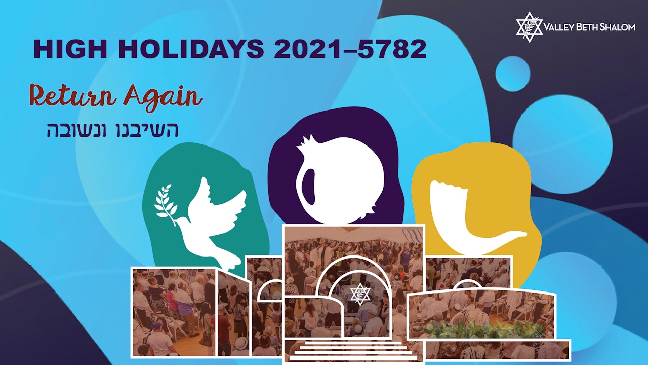 High Holidays 2021/5782 - All Online Service Options