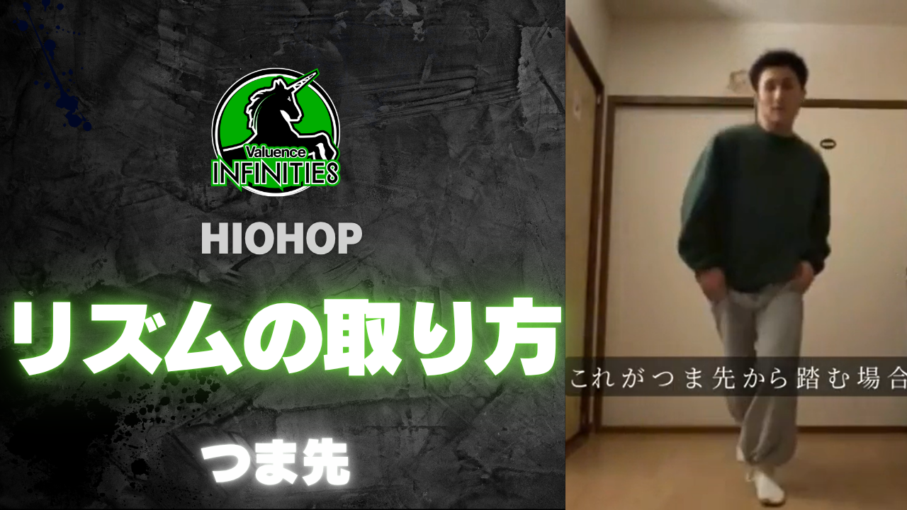 3-2.リズムの取り方-つま先
