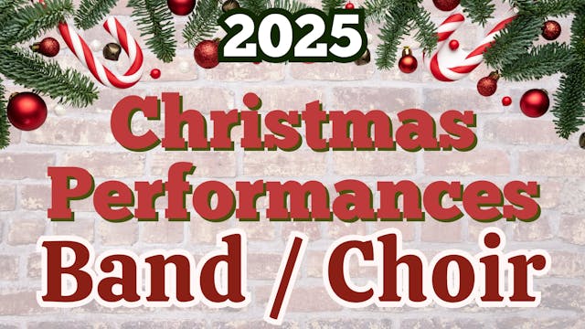 LES-Winter Recital 2025-Band / Choir