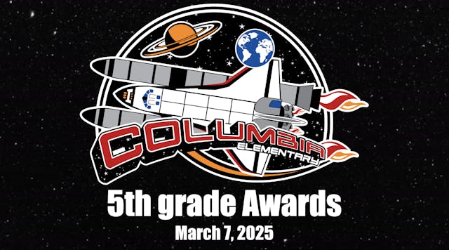 Columbia Elementary 5th grade Awards ...
