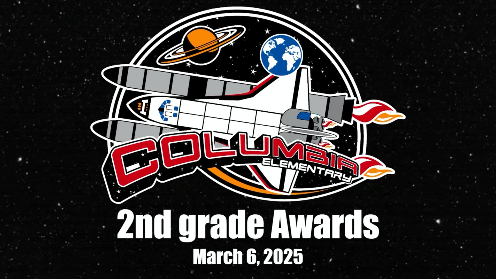 Columbia Elementary 2nd grade Awards - March 6, 2025