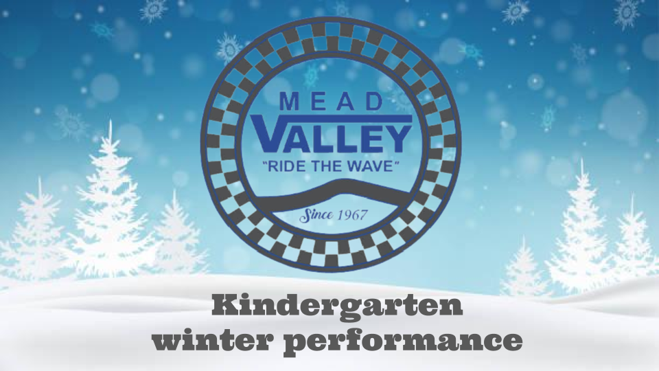 Kindergarten winter performance