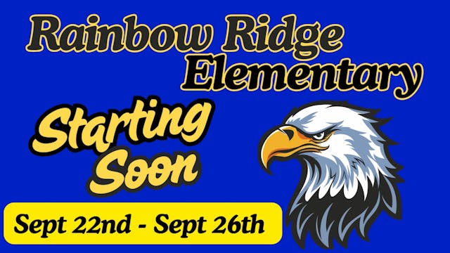 RRES Sept 22nd - 26th