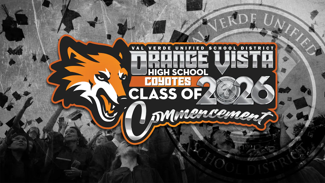 2026 Graduation - Orange Vista High School