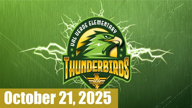 Thunderbird News! 10-21-25