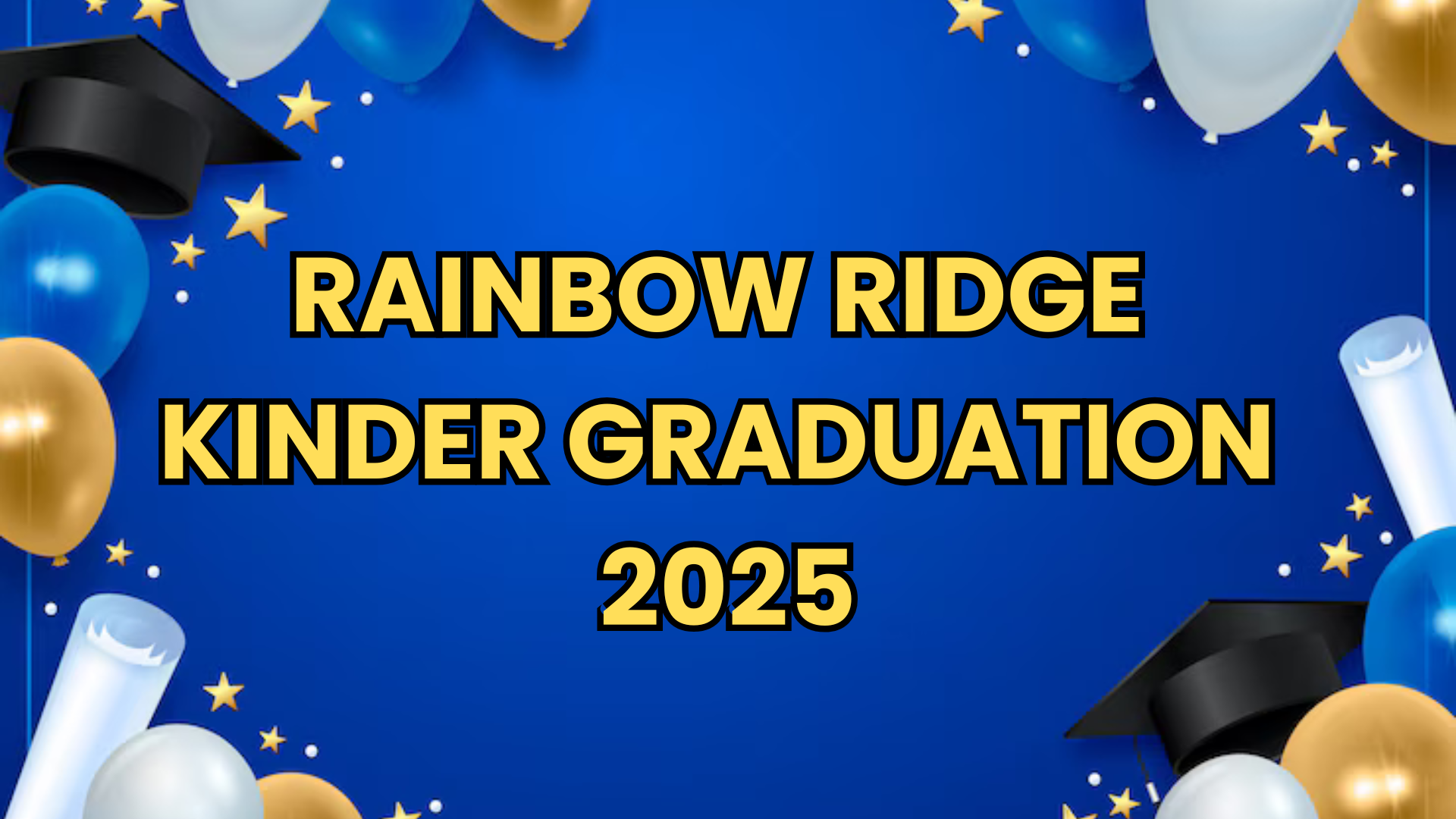 Kinder Graduation 2025