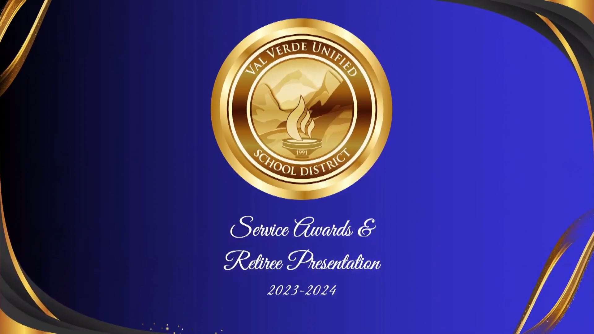 Val Verde Retiree & Service Award Presentation May 15, 2024