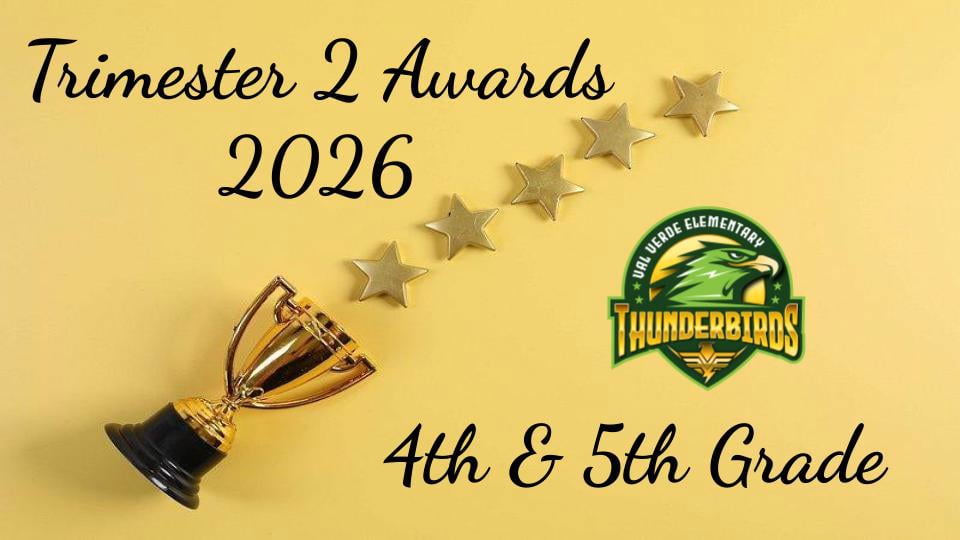 VVES 4th & 5th Grade Trimester 2 Awards
