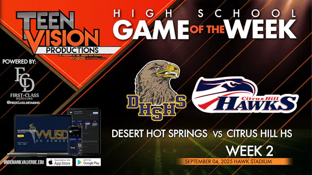 09/04/25 HS Football wk2 Citrus Hill ...