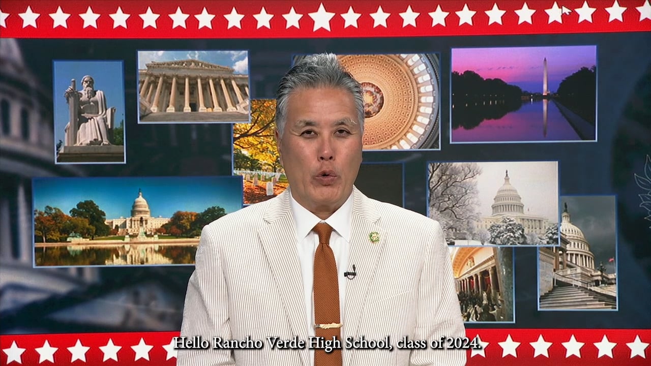 2024 Rancho Verde High School - Congressman Mark Takano Message