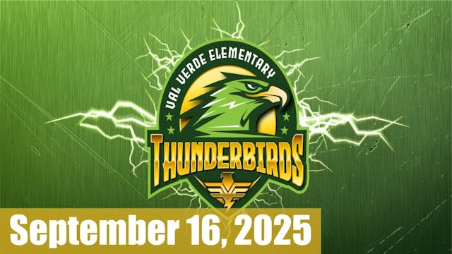 Thunderbird News! 9-16-25
