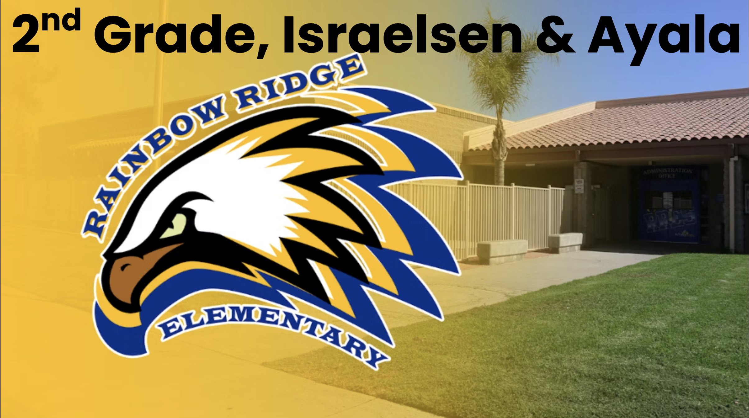 Awards  2nd Grade, Israelsen & Ayala