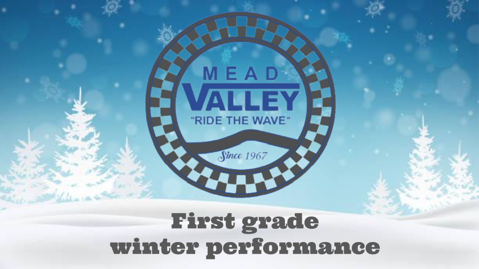 First grade winter performance