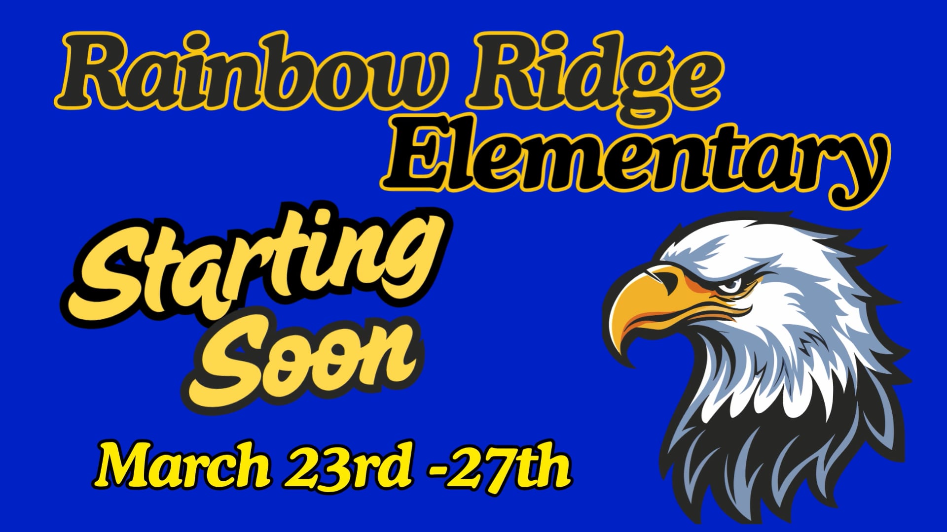 March 23rd - 27th