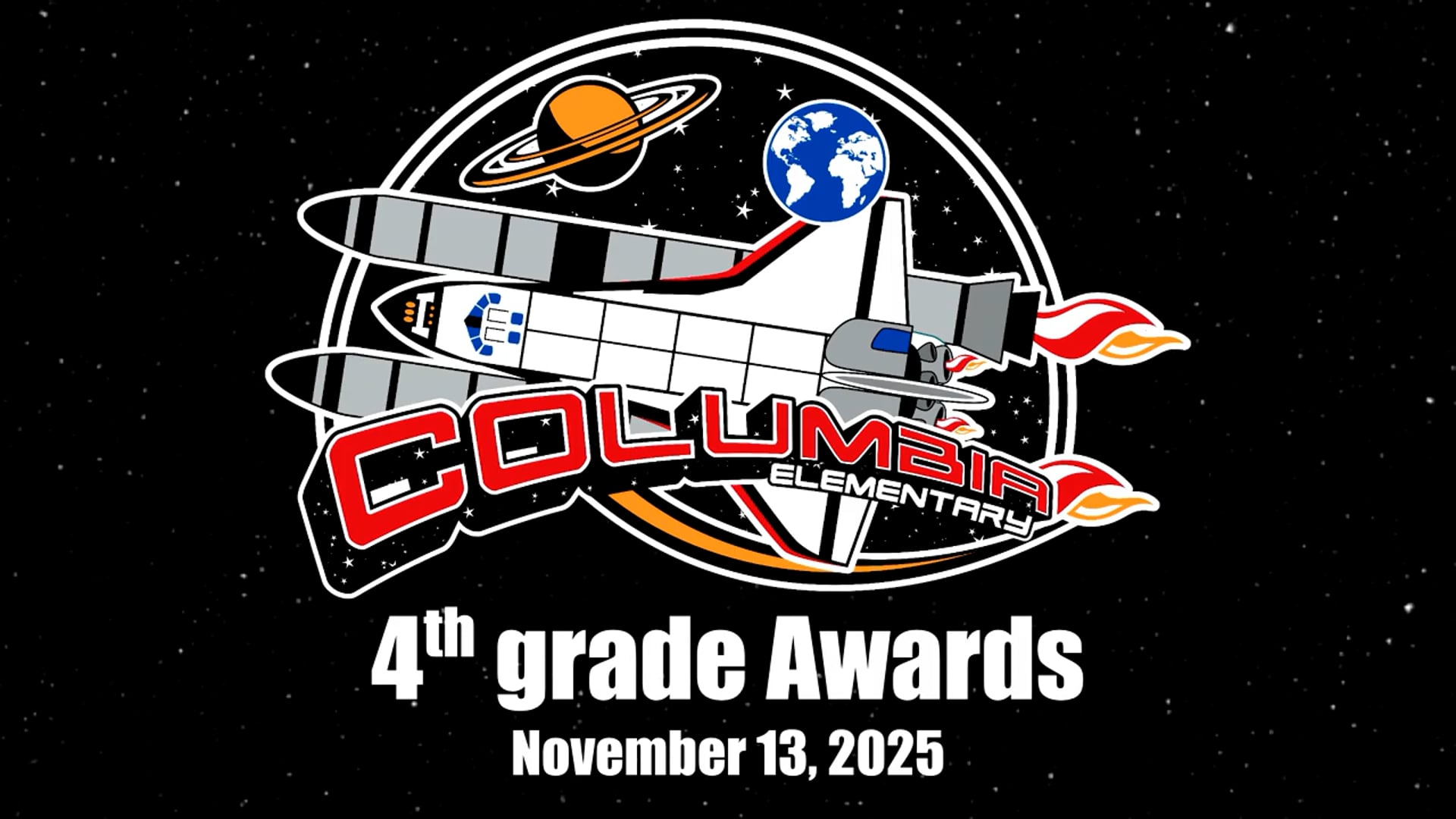 Columbia Premios del primer trimestre de 4º grado (español)