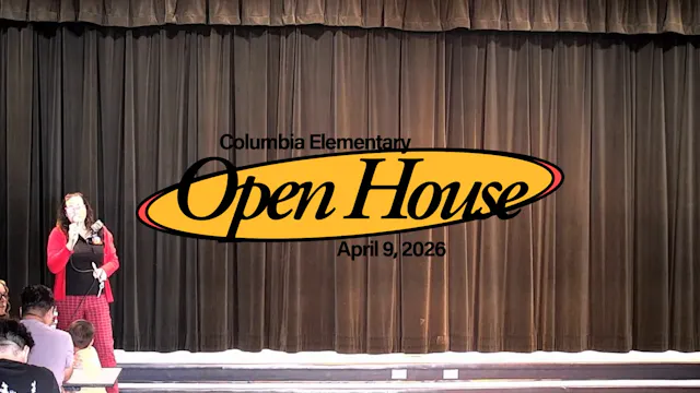 Columbia Open House - April 9, 2026
