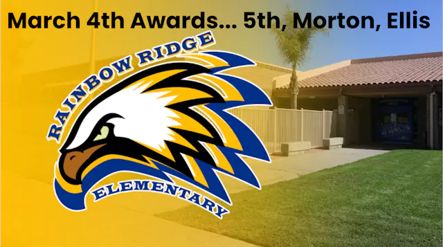 March 4th Awards... 5th, Morton, Ellis