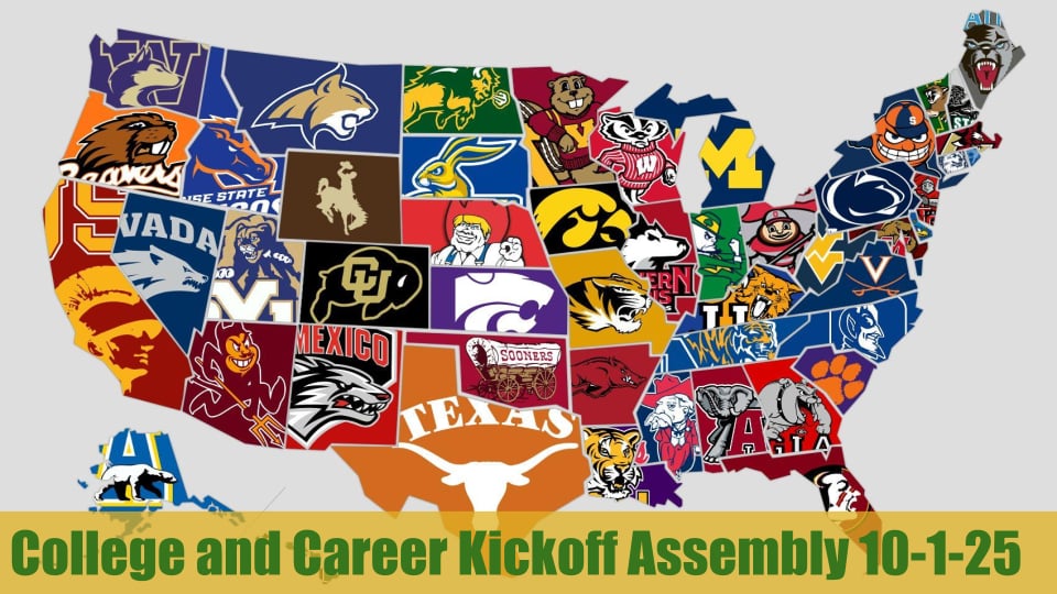 College and Career Kickoff Assembly 10-1-25