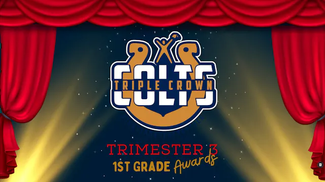 TCE 1st Grade Trimester 3 Awards 2026