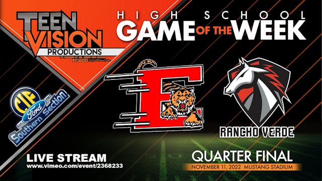 11/11/2022 HS Football CIF Quarter Fi...