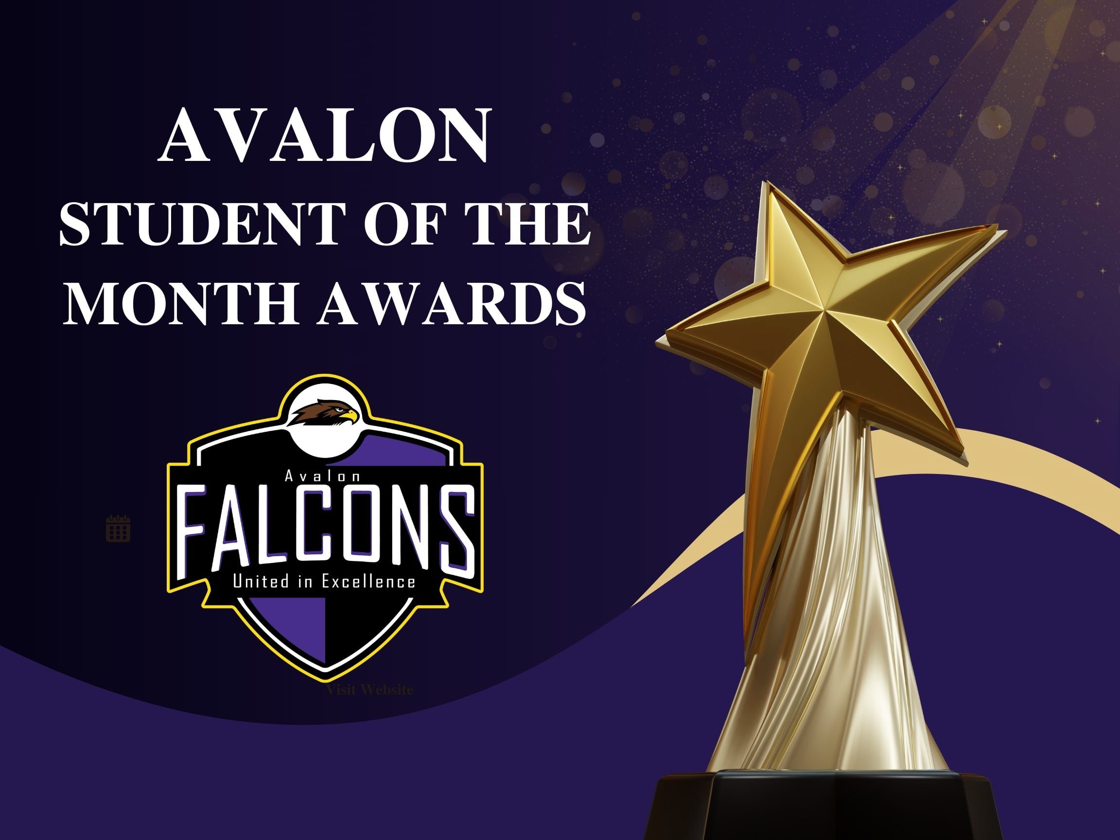 Avalon Student of the Month Awards TK, K, 5th