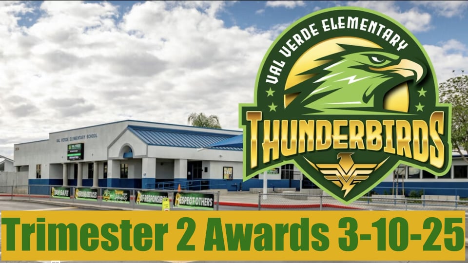 Trimester 2 Awards 3rd-5th Grade 3-10-25