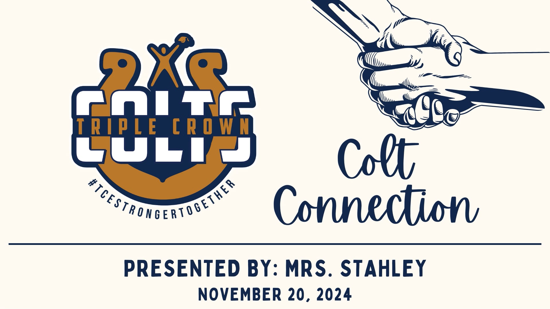 Triple Crown Colt Connection #1 11.20.24