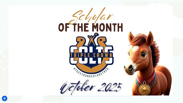 Scholar of the Month Oct. 2025