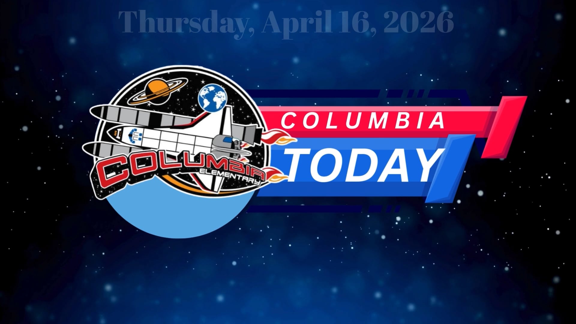 Columbia Today Thursday, April 16, 2026