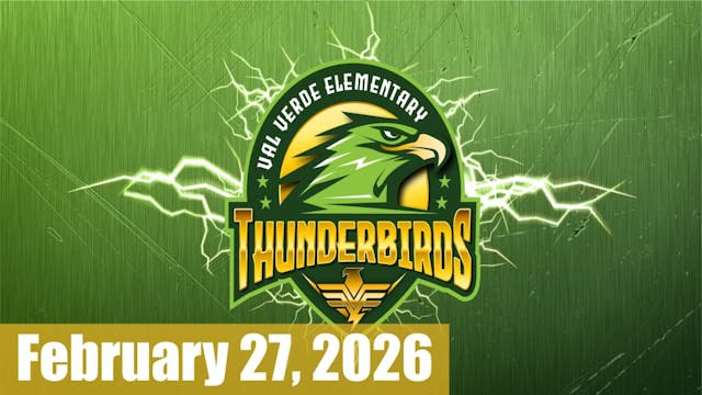 Thunderbird News! 2-27-26