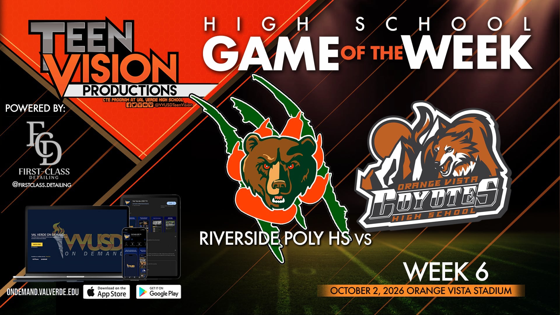 10/02/26 HS Football wk6 Orange Vista vs Poly HS