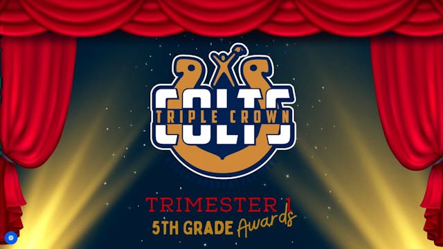 TCE- 5th Grade Trimester 1 Awards 2025