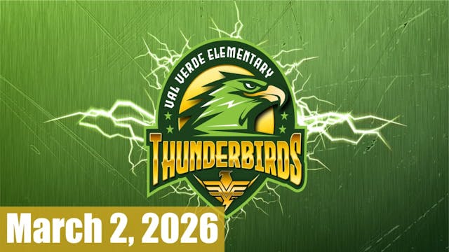 Thunderbird News! 3-2-26