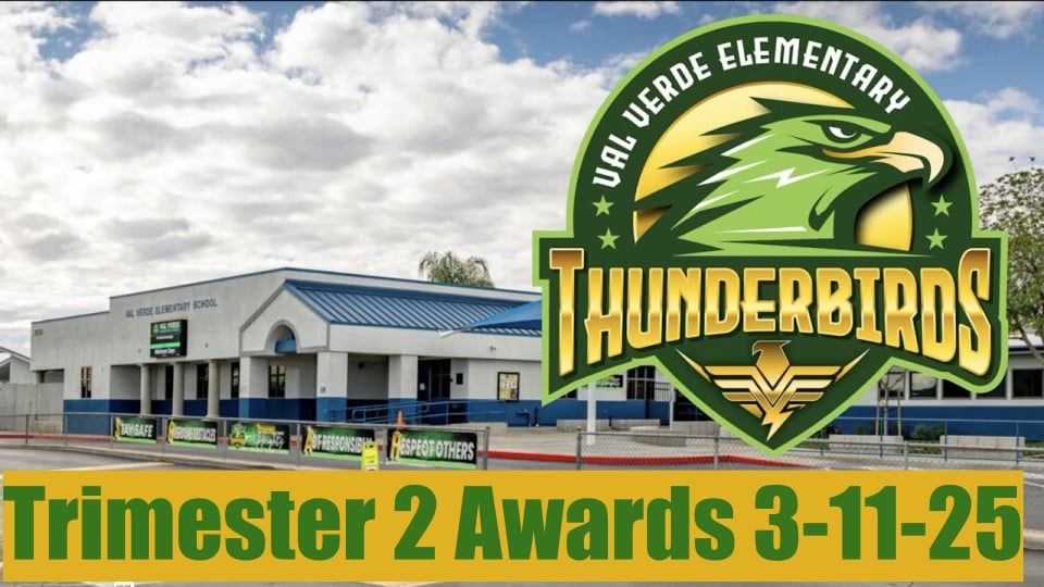 Trimester 2 Awards 1st/2nd Grade 3-11-25