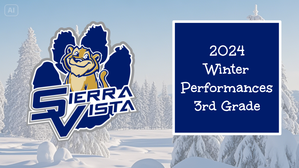 3rd Grade Winter Performance 2024