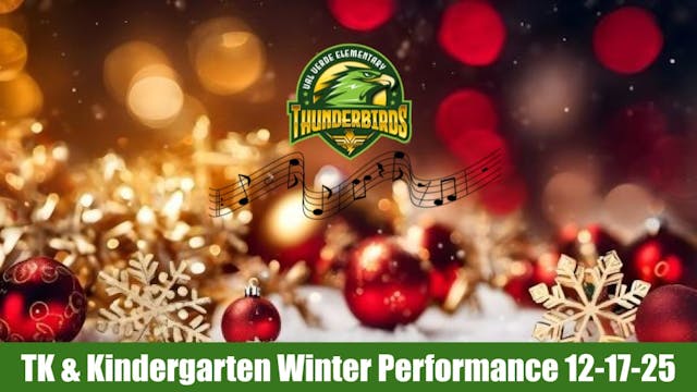 VVES TK and Kindergarten Winter Perfo...