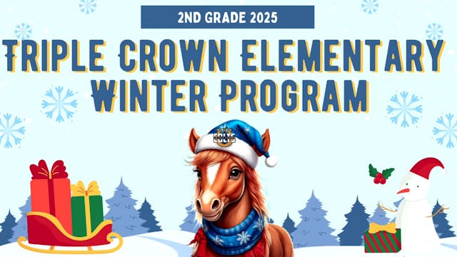 TCE 2nd Grade Winter Performance 2025