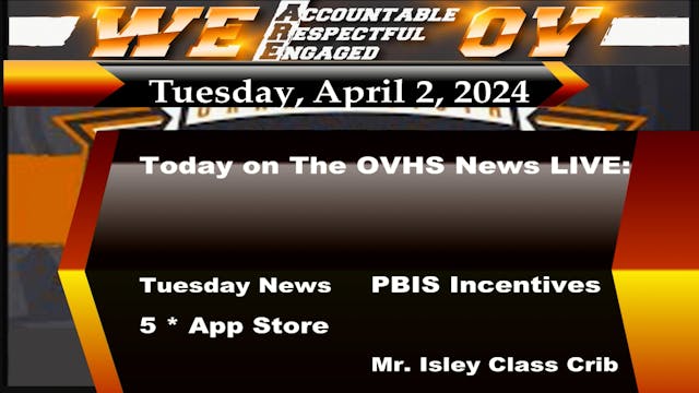 OVHS News - 04/02/2024