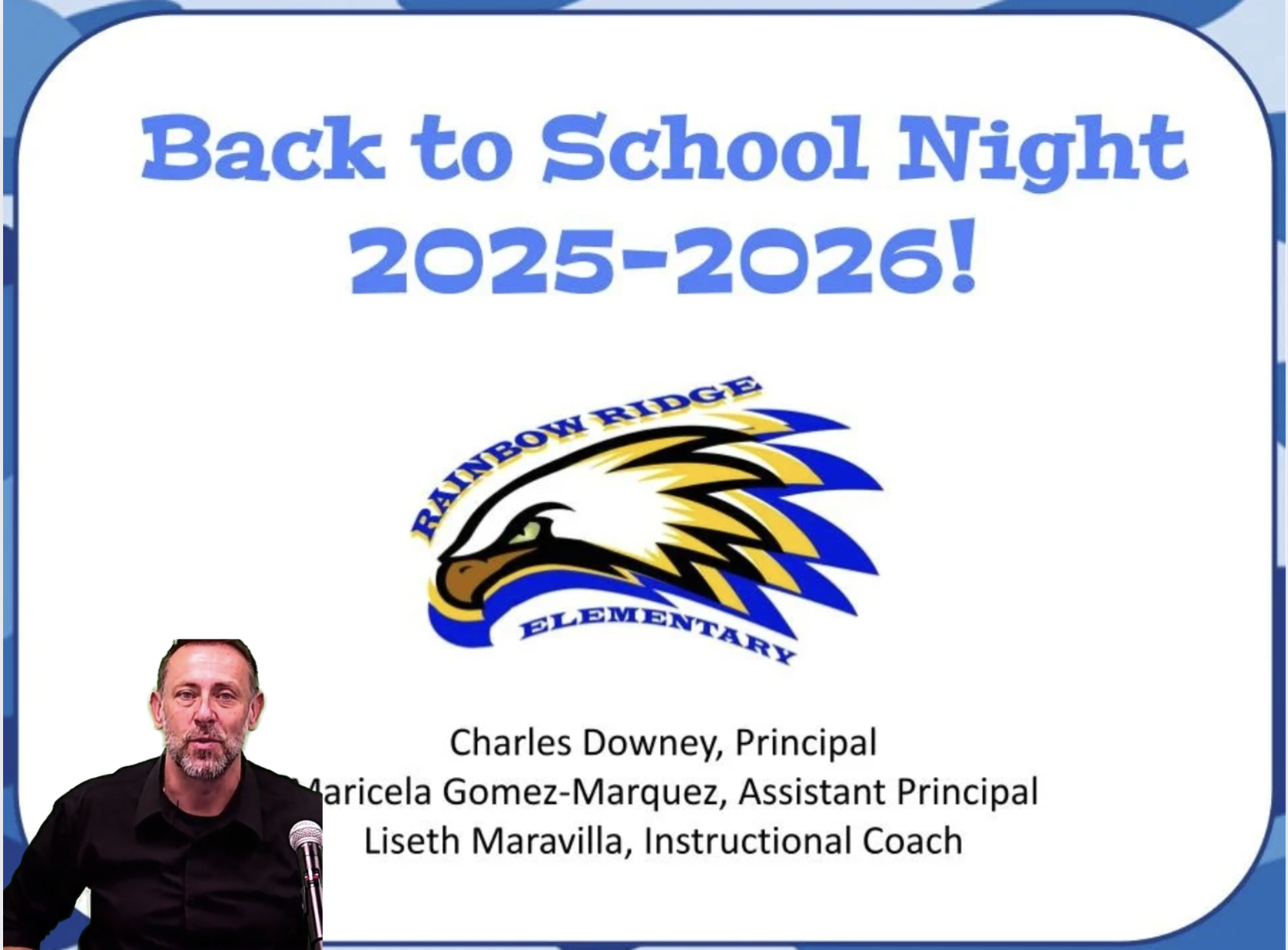 Back To School Night Downey 2025