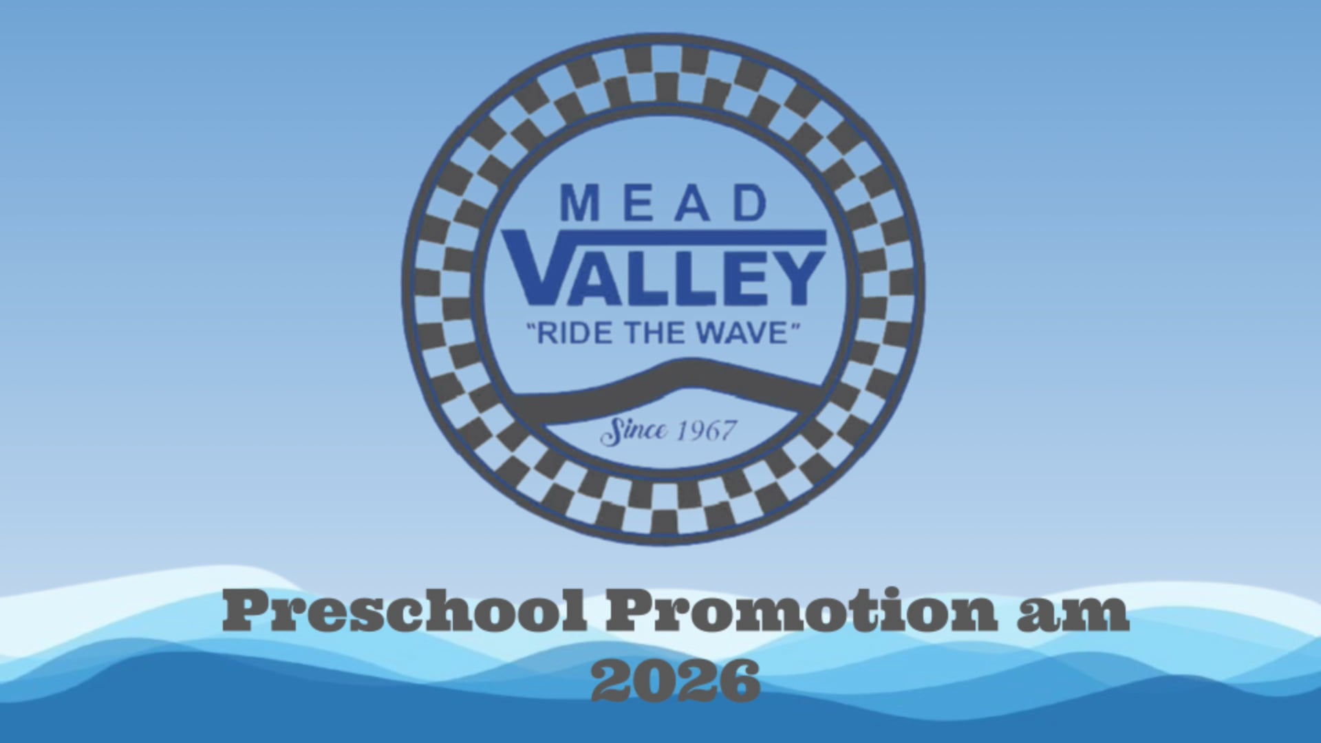 Preschool promotion AM 2026