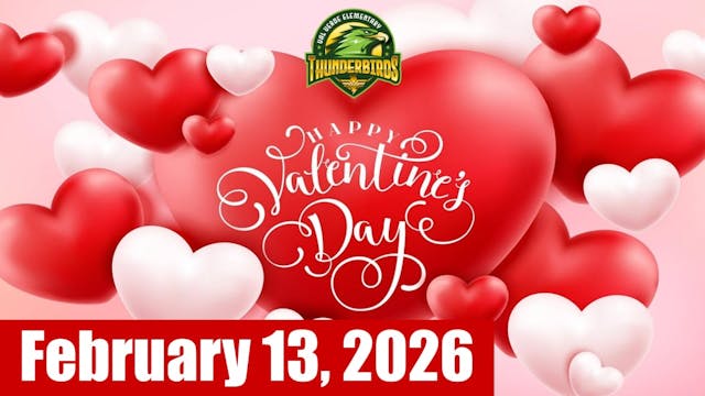 Thunderbird News! 2-13-26